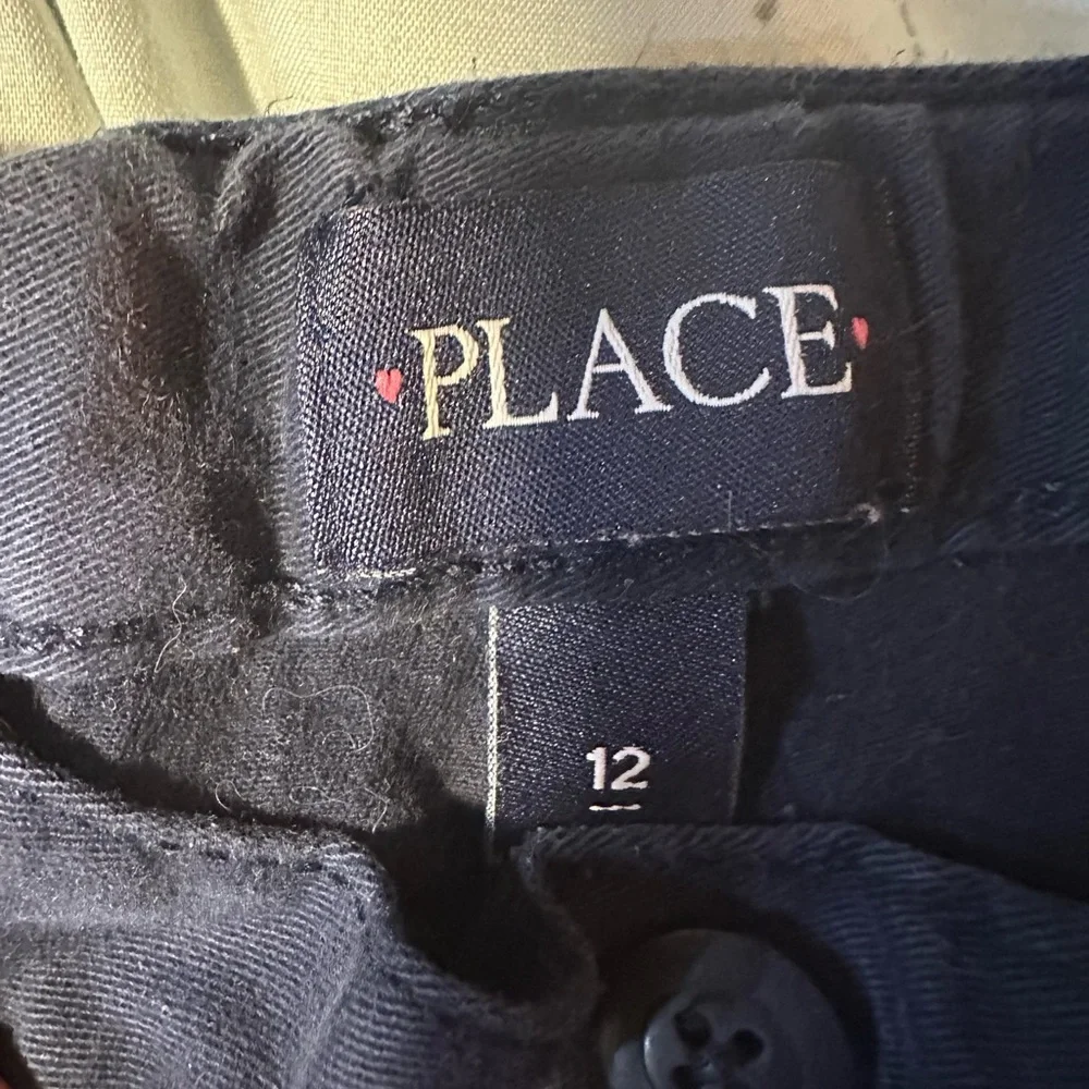 Children’s Place Blue Uniform Pants - Picture 2 of 3